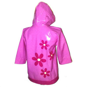 WESTERN CHIEF PINK FLORAL GIRLS RAINCOAT~